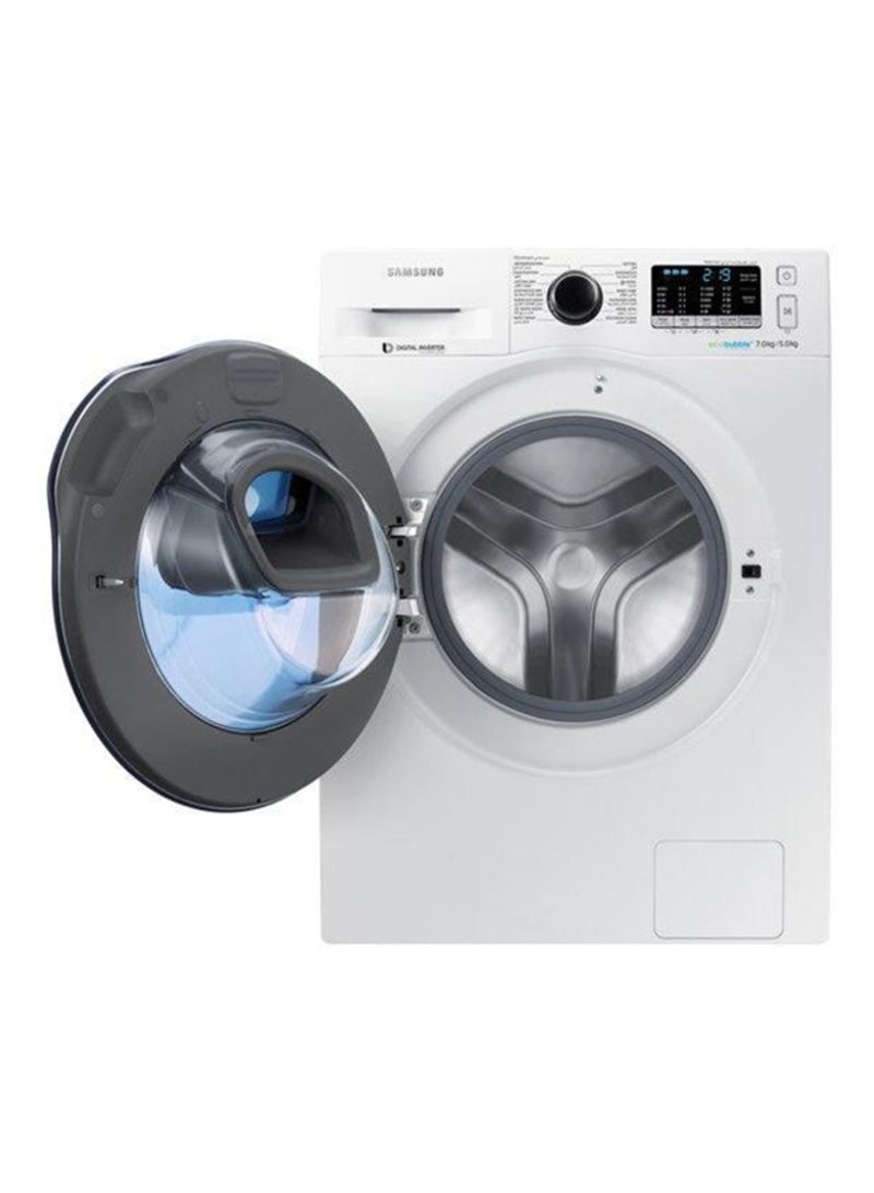 Front Load Washing Machine 7Kg WD70K5410OS Silver